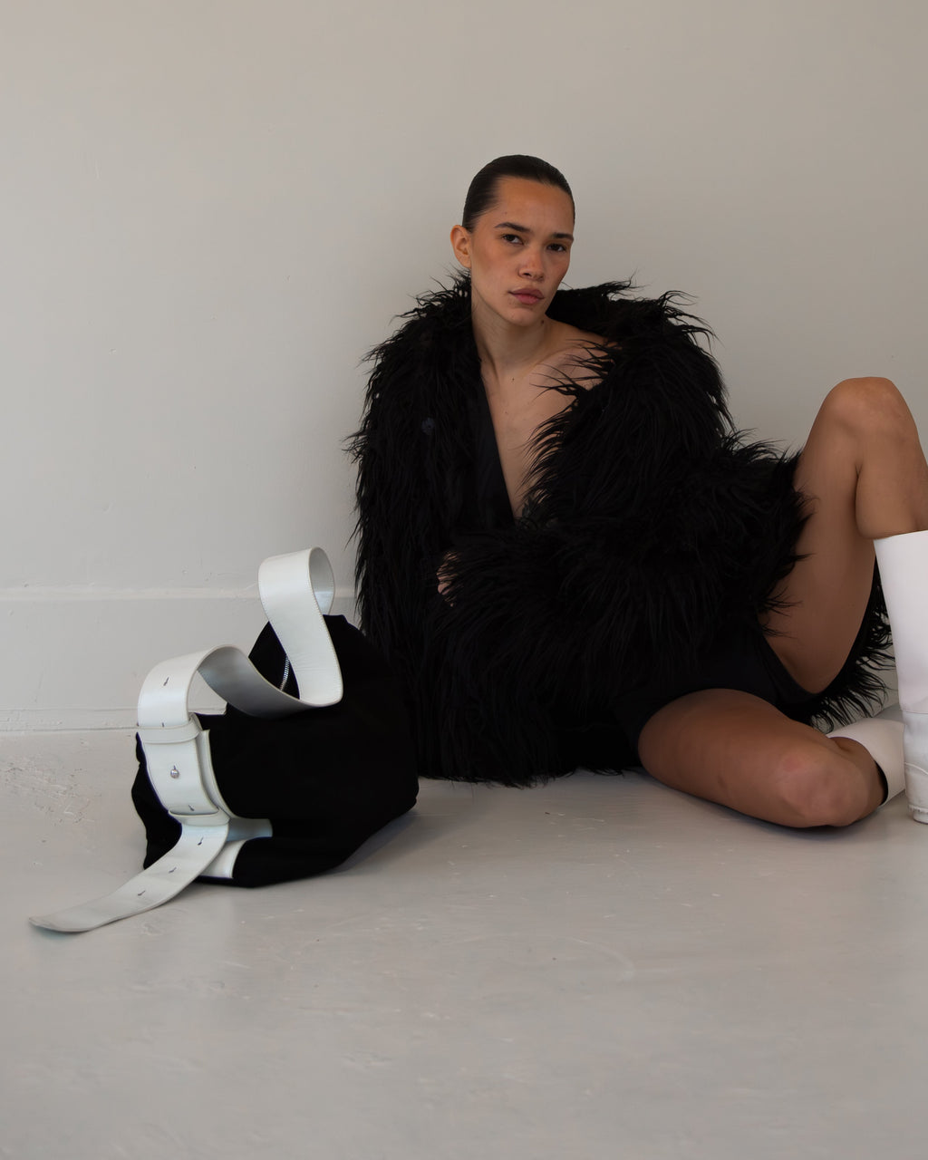 VERSA TOTE - NERO/WHITE