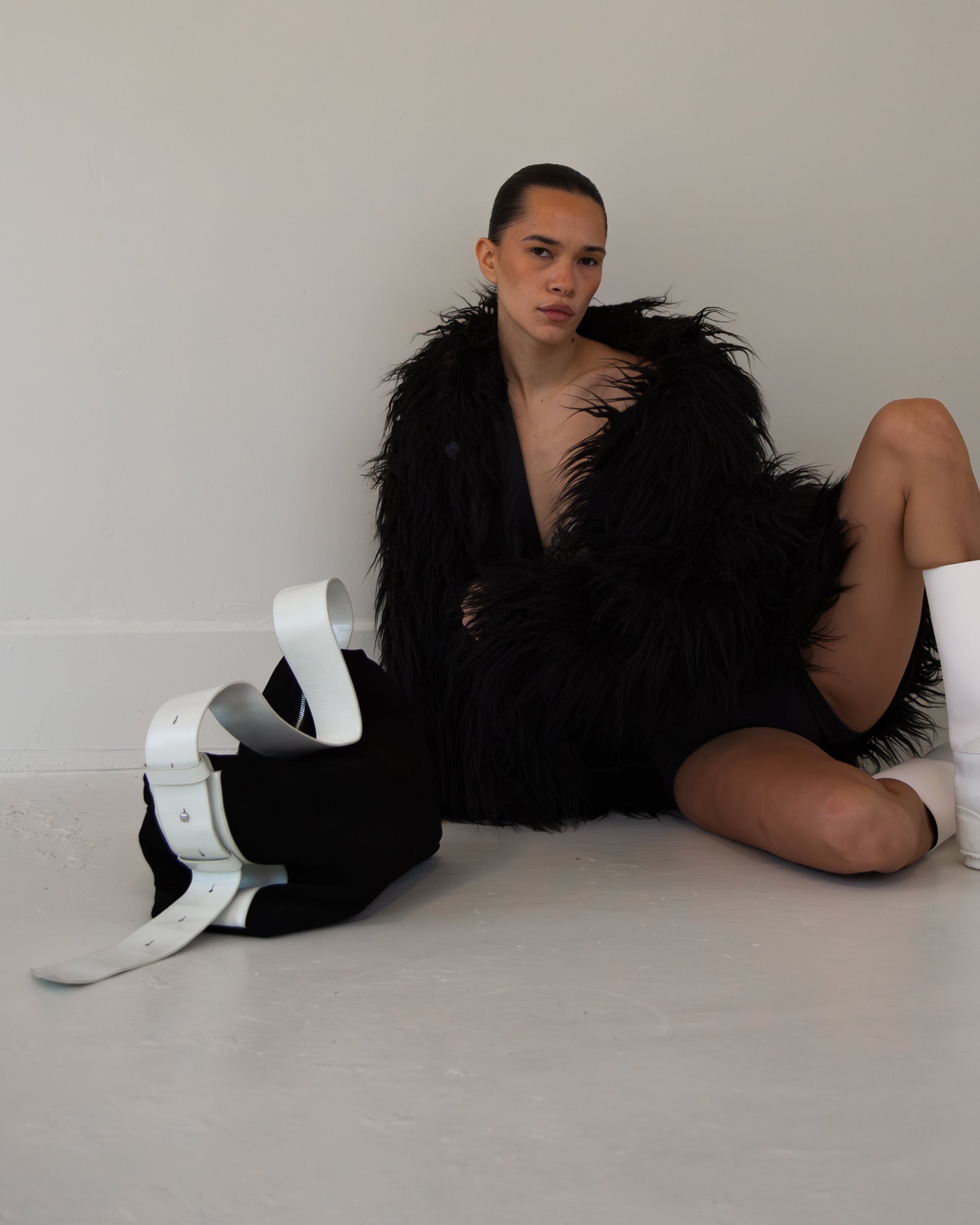 VERSA TOTE - NERO/WHITE