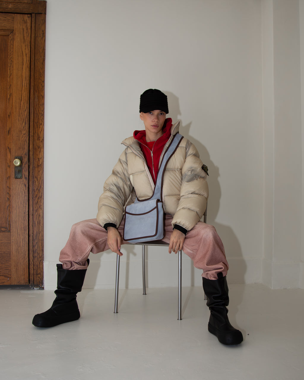SCOLARO BAG - CELESTE