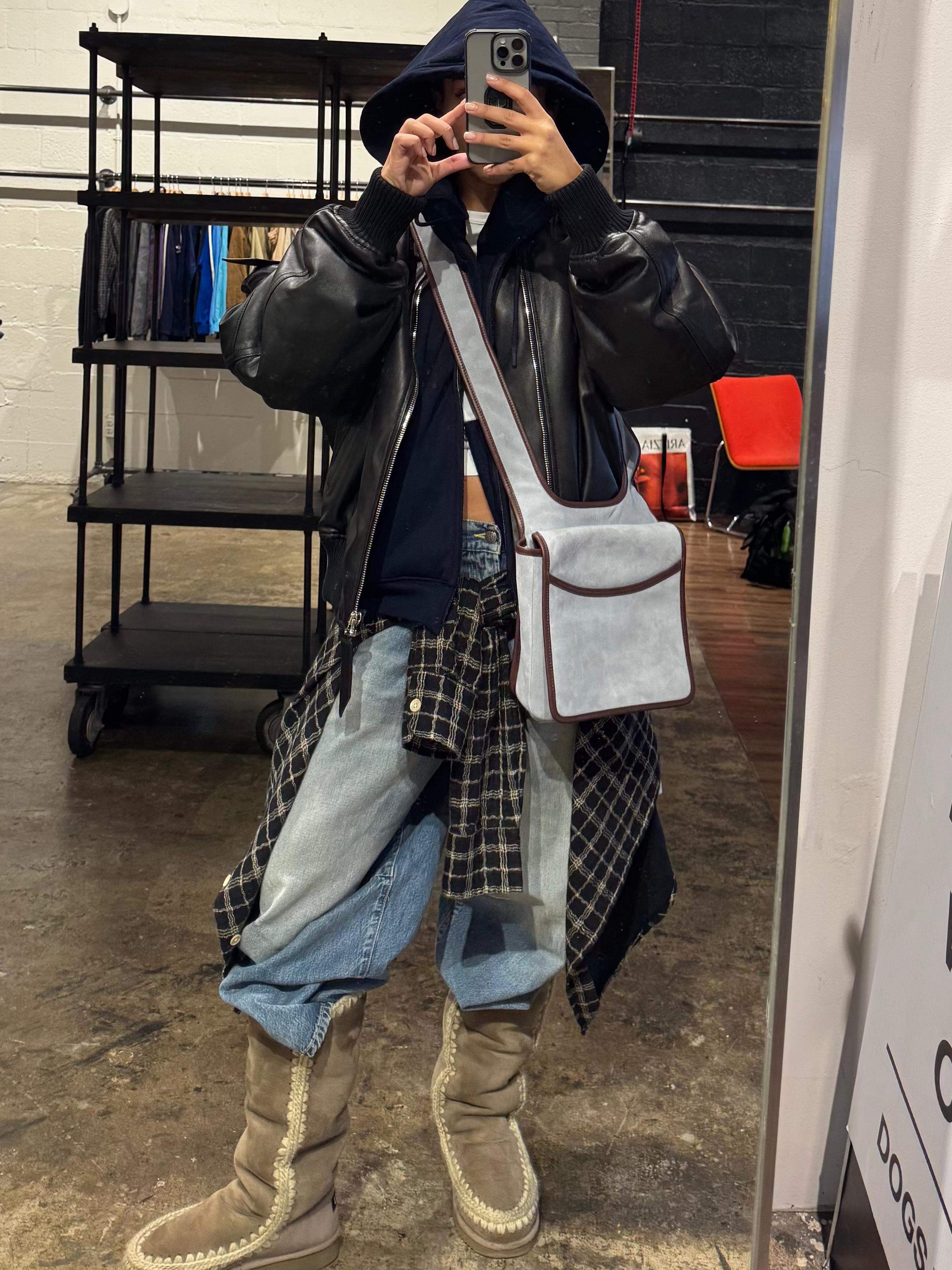 SCOLARO BAG - CELESTE